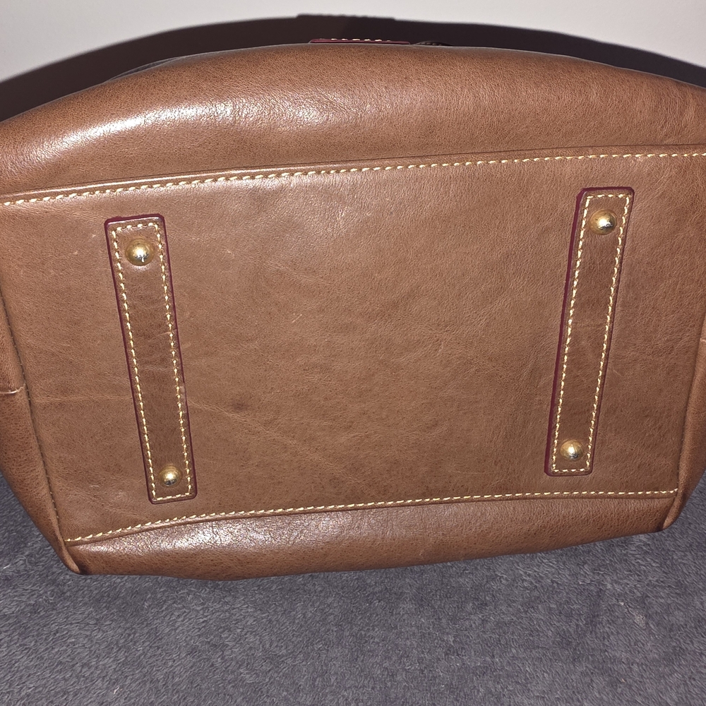 Dooney & Bourke Florentine Leather Buckley Bag – Chocolate Brown (Like New) - Picture 6 of 6